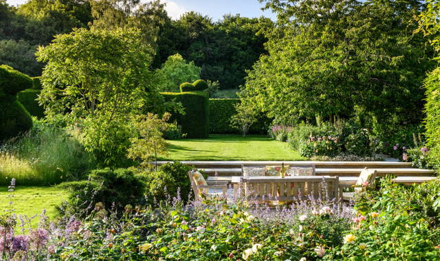 Jardin du chalet block