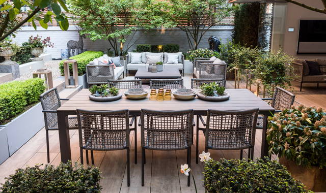 Salon de jardin block